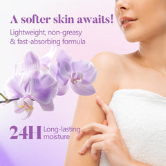 Body & Earth Orchid hand cream tube provides daily hydration