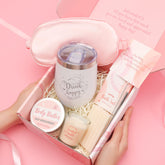 BODY & EARTH rose spa gift set box offers luxurious at-home pampering and gifting.