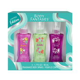 Body Fantasies Stay Gorgeous spray bottle for daily wear and confident scent.