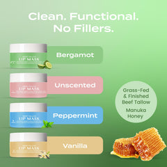 Body Restore manuka honey lip mask highlights nourishing care and subtle shine