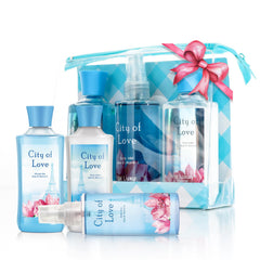 Bodybeau City of Love Spa Set body lotion 3oz for smooth, hydrated skin