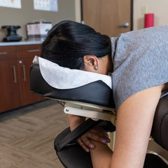 BodyMed face cradle covers soft-texture closeup demonstrates skin-friendly comfort.