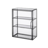 Bohoidee 3-tiers acrylic display case with clear protection for collectibles