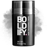 Boldify Hair Fibers 12g package front for quick on-the-go touch-ups
