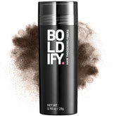 Boldify Hair Fibers ash brown crown fill for instant fullness.