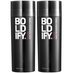 Boldify Hair Fibers crown-application shows natural fuller crown