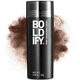 Boldify Hair Fibers crown-fill shows instant fullness for thinning crowns