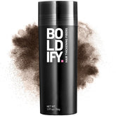 Boldify Hair Fibers crown-fill close-up showing instant fullness.