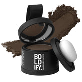 Boldify Hairline Powder compact-case for precise root touch-up and natural coverage