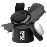 Boldify Hairline Powder compact closeup for precise root touch ups