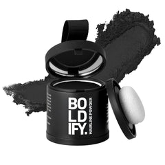 Boldify Hairline Powder compact mirror for on the go root touch ups