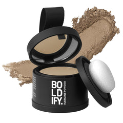 Boldify Hairline Powder compact travel kit for on-the-go root touch-ups.