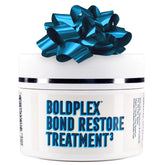 BoldPlex Hair Mask bottle demonstrates deep conditioning for damaged hair
