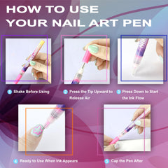 BOLOBLMEE ergonomic pen grip supports steady control for beginners.