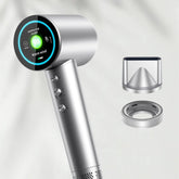 BOMIDI high-speed ionic hair dryer front view highlights fast drying and powerful airflow.