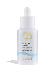 Bondi Sands Self Tan Drops bottle shown for a customizable sun-kissed glow