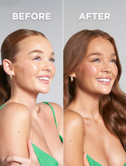 Bondi Sands Technocolor Face Serum texture close-up reveals silky hydration.