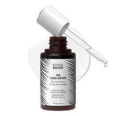 BondiBoost bottle front packaging showing clean design and daily serum benefit