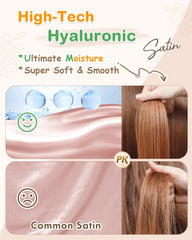 BONNET QUEEN double-layer-satin-bonnet in-use showing secure fit and protection for hair.