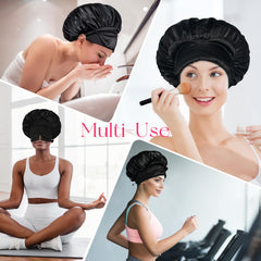 BONNET QUEEN Eye Mask on silk demonstrates blackout comfort for restful nights