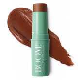 BoomStick Bronze packaging close-up highlights clean vegan beauty for easy on-the-go use.