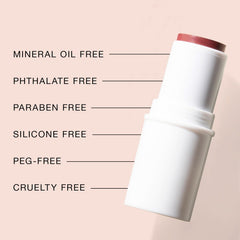 Eye application illustrates quick, brush-free color payoff.