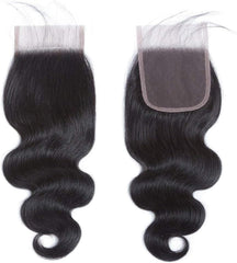 Boopwine HD lace closure closeup showing baby hairs for a natural hairline.