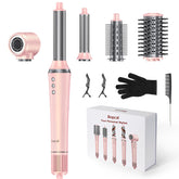 Bopcal 5-in-1 hot air styler wrap front view — versatile daily styling in one device.