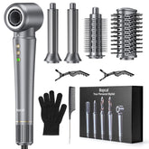 Bopcal 5-in-1 hot air styler wrap front view for quick at-home styling