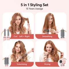 Bopcal auto-wrap curlers in action — natural, lasting curls with effortless precision.