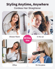 Bopcal fast-heat cordless brush preheats quickly for touch-ups.