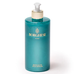 Borghese Bagno di Vita bottle pour shows hydrating foaming gel for all skin types.