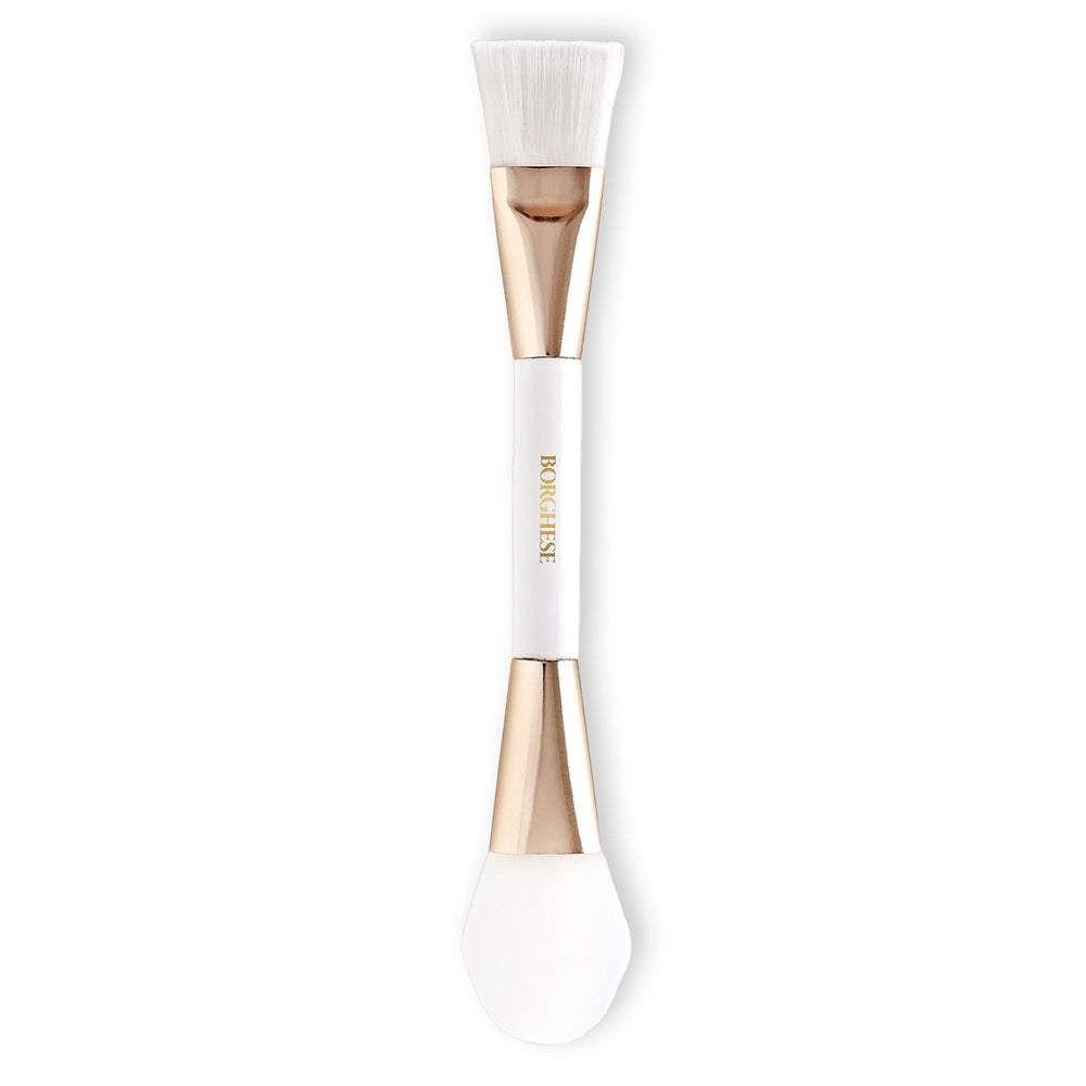 Borghese Deluxe Mask Applicator brush scoop for even mask application and smooth coverage.
