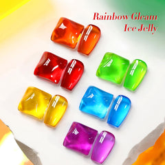 Born Pretty neon jelly gel polish purple palette highlighting blooming and gradient possibilities.