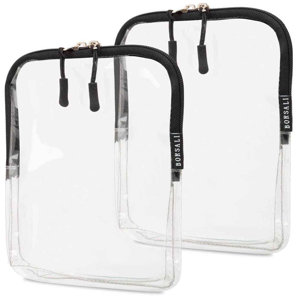 BORSALI toiletry bag zipper close-up enables fast, secure access during travel.