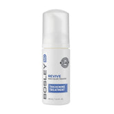 BosleyMD Thickening Treatment bottle shown for at-home volume boost.