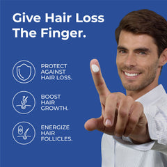 BosleyMD Biotin Pumpkin Seed Oil ingredients close-up emphasizing scalp nourishment