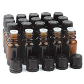 BOSMIOW amber bottle 10ml for travel-safe essential oil storage with UV protection