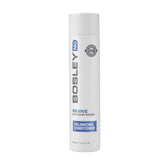 BosRevive conditioner bottle pour demonstrates lightweight fullness in hair