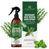 Botanic Hearth rosemary hair growth water spray bottle showing daily scalp hydration for fuller-looking hair