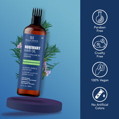 Botanic Hearth rosemary oil applicator tip enables precise root application.