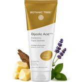 Botanic Tree Glycolic Face Wash bottle with pump for daily cleansing and gentle exfoliation.
