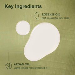 Botanics Rosehip oil close-up ingredient highlighting nutrient-rich skincare