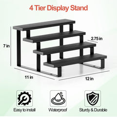 Boulphia wooden frame close-up highlighting sturdy build for long-lasting display