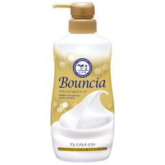 BOUNCIA Premium Moist bottle with pump for easy, hydrating cleansing