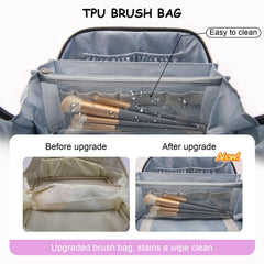 BOYATU vegan leather waterproof bag is easy to clean and stain-resistant