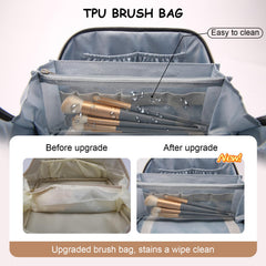 BOYATU vegan leather waterproof outer resists stains and cleans easily