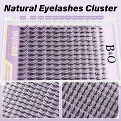 B&Qaugen Fairy Lash Clusters Kit DIY setup with tools
