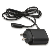 Braun replacement wall charger powers shavers for reliable travel charging.