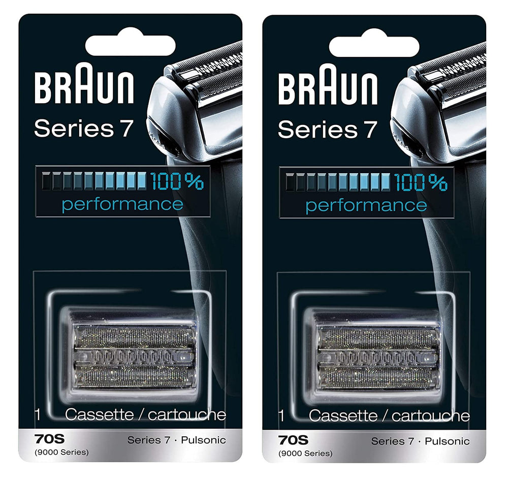 Braun Series 7 70S cassette front view for precise, long-lasting shaves